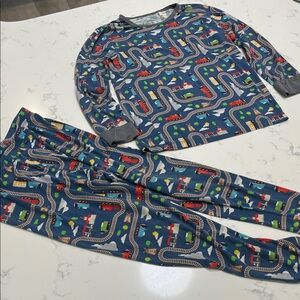 Children's Thomas & Friends Train Adventure Pajama Set - Blue